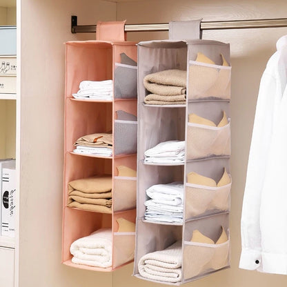 Hanging Closet Organizer - Multi-Layer Bra & Sock Storage