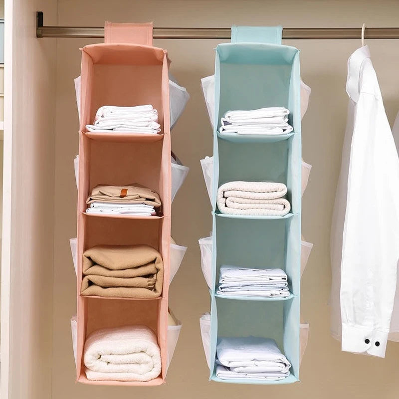 Hanging Closet Organizer - Multi-Layer Bra & Sock Storage